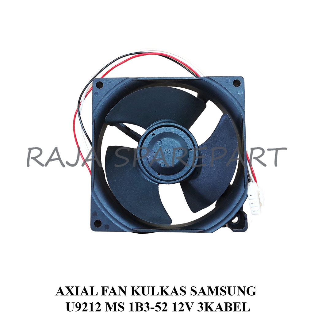 Kipas Angin Pendingin / Cooler Fan / Axial Fan DC 12V 3Kabel Kulkas Samsung U9212MS1B3-52