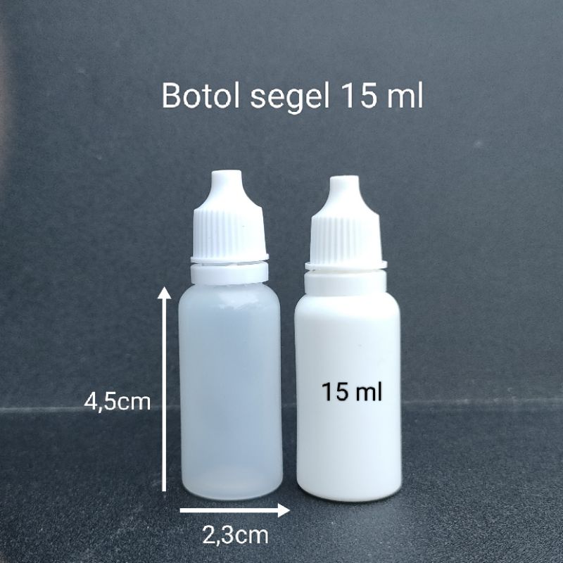 Botol tetes segel 15ml
