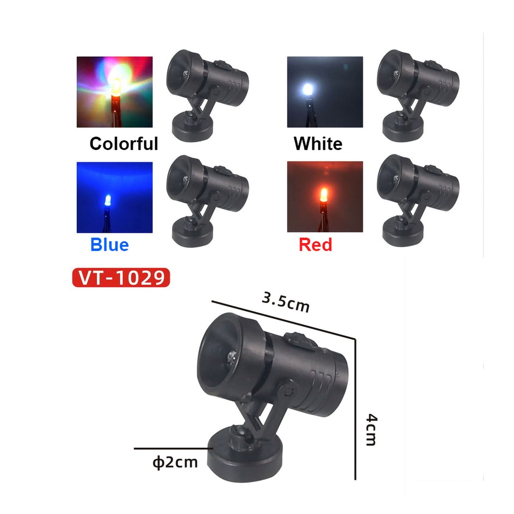 LED Lampu Sorot Figure Gundam Bracket Spotlight VT-1029