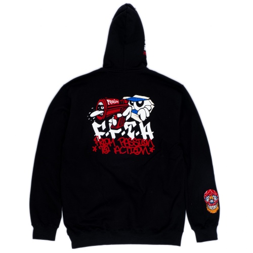 Realizm87 X MCEvan Hoodie Black