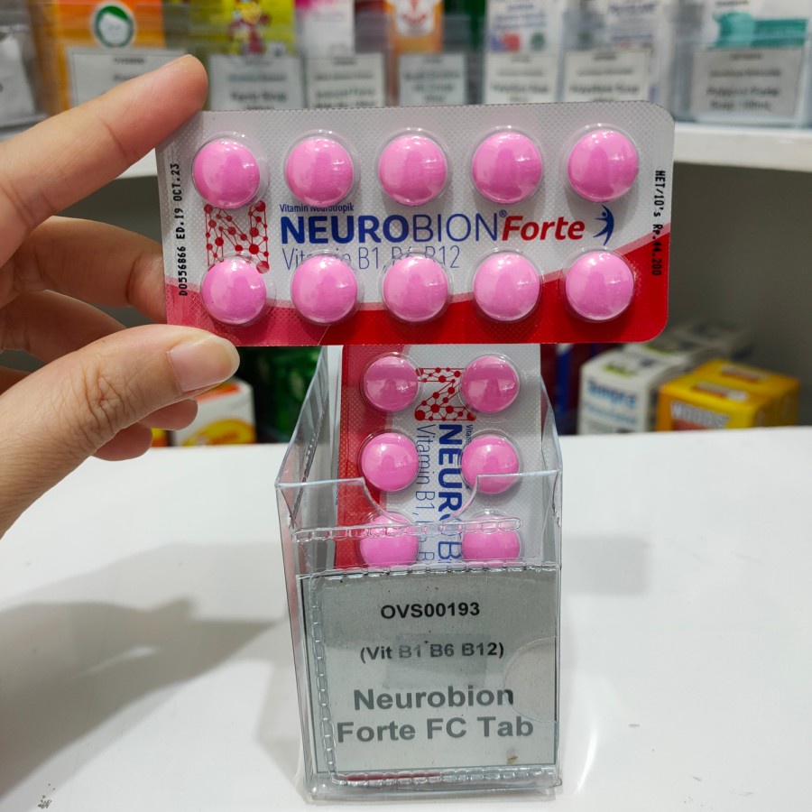 Neurobion Forte Strip Isi 10 Tablet Obat Original