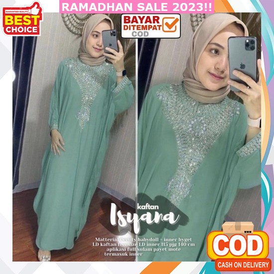 Nazwa Kaftan / Kaftan Silk / Fashion Muslim / Kaftan Lebaran Garbera Kaftan Lebaran Kaftan Terbaru K