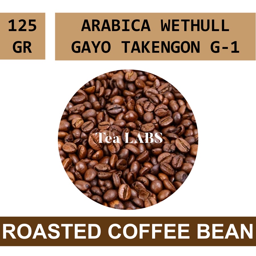 

Arabica Aceh Gayo Takengon Grade 1 / Roasted Bean / Biji Kopi 125 GRAM