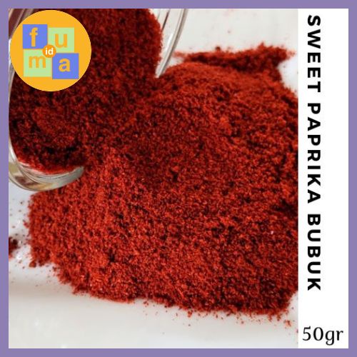 Sweet Paprika Bubuk 50gr / Ground Paprika / Paprika Powder / Paprika Merah / Rempah / Bumbu Dapur