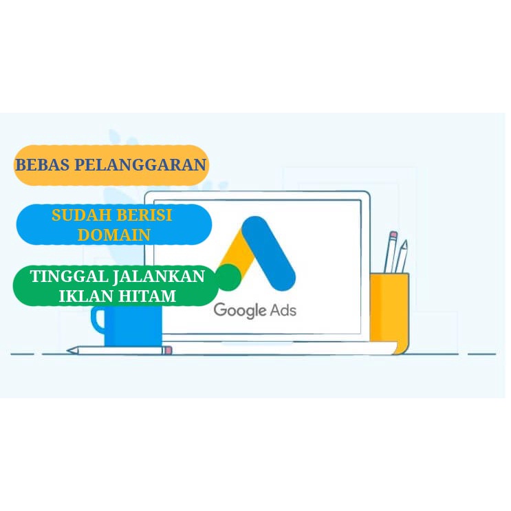 Akun Google Ads Iklan Hitam Only
