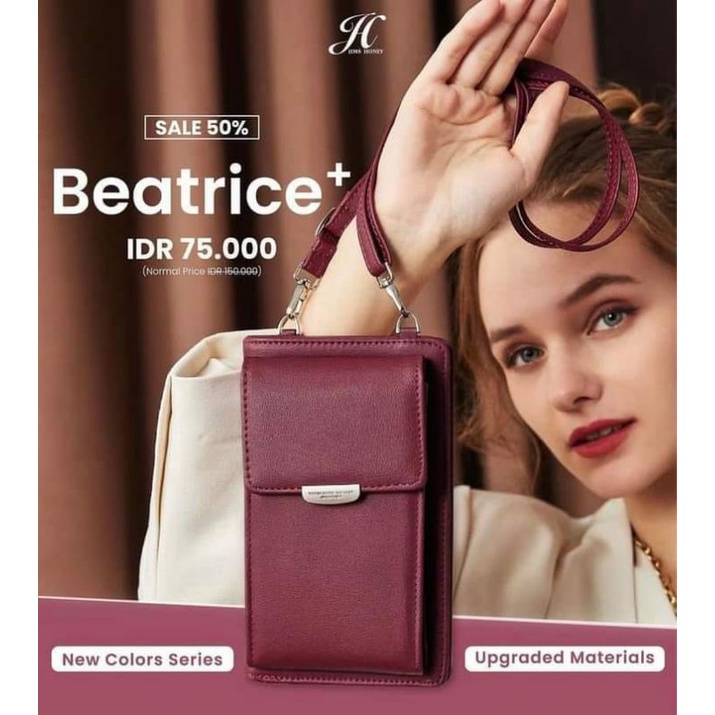 jimshoney - BEATRICE MINI BAG PLUS  by Jimshoney tas mini tempat hp tali panjang