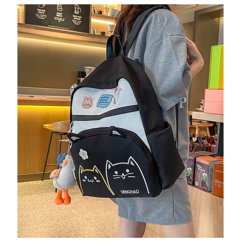 MORMON - I24 RANSEL MINGHAO - Tas Ransel Wanita Tas Ransel Anak Sekolah Morymony