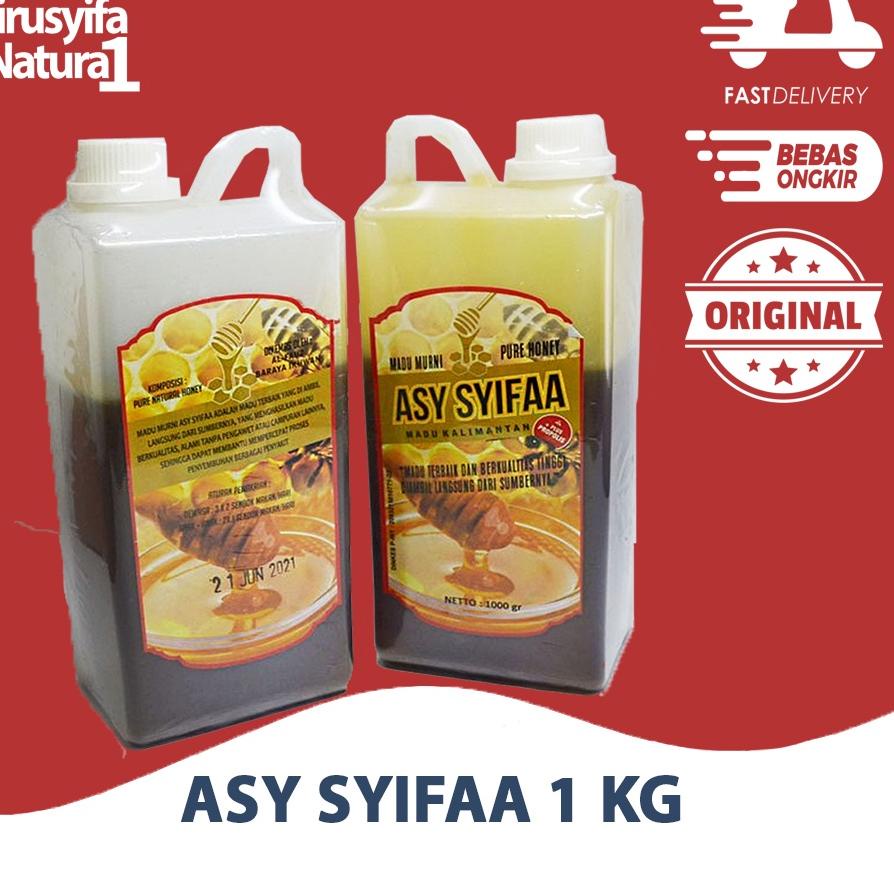 

♢ KALIMANTAN ASY SYIFAA PURE HONEY 1 KG | ASYSYIFAA | ASY SYIFA | ASYSYIFA ★