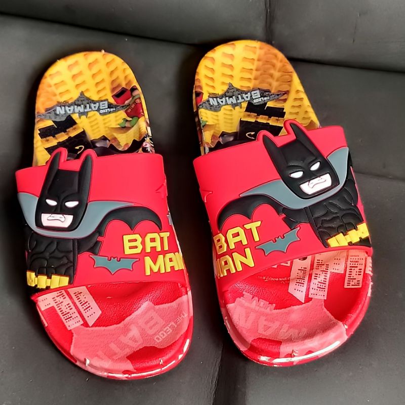 Sandal anak karakter Hero Sendal betmen anak laki laki Selop import anak