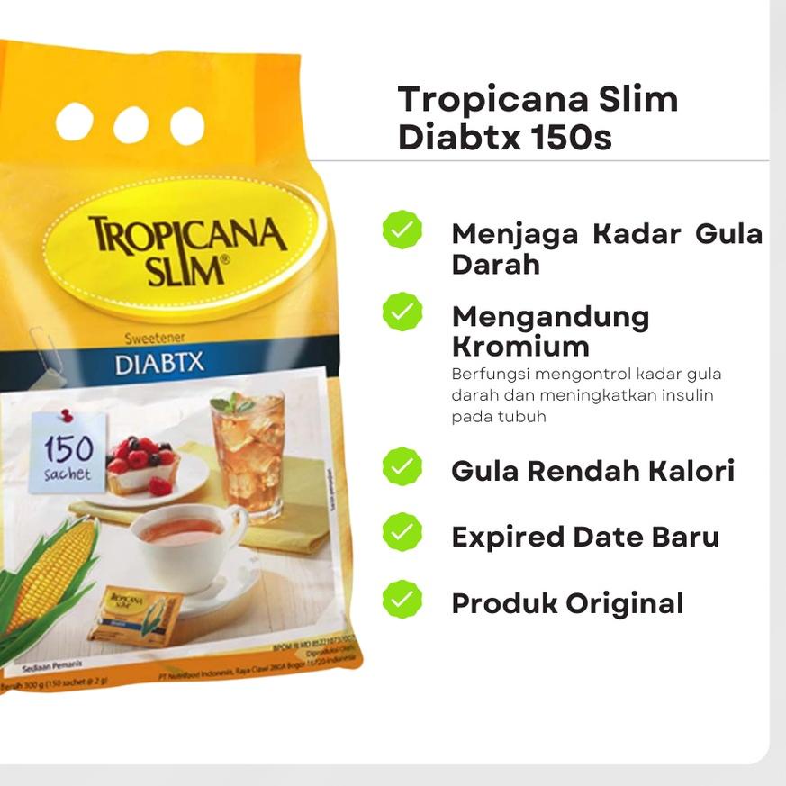 

➸ TROPICANA SLIM DIABTX Diabet isi 150 SACHET ➯