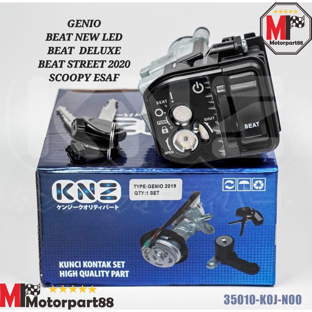 KUNCI KONTAK PLUS JOK GENIO 2019 SCOOPY ESAF BEAT LED DELUXE STREET 2020 KOJ KNZ