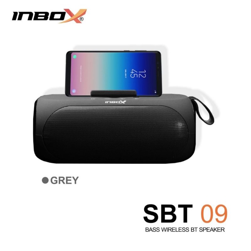 Speaker Bluetooth SBT-09 Grey 1500mAh With Phone Holder