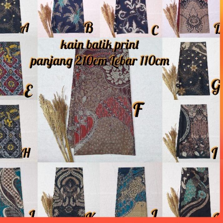 ✯ KAIN BATIK KATUN BATIK COKLAT BATIK METERAN KAIN BATIK PEKALONGAN ✧