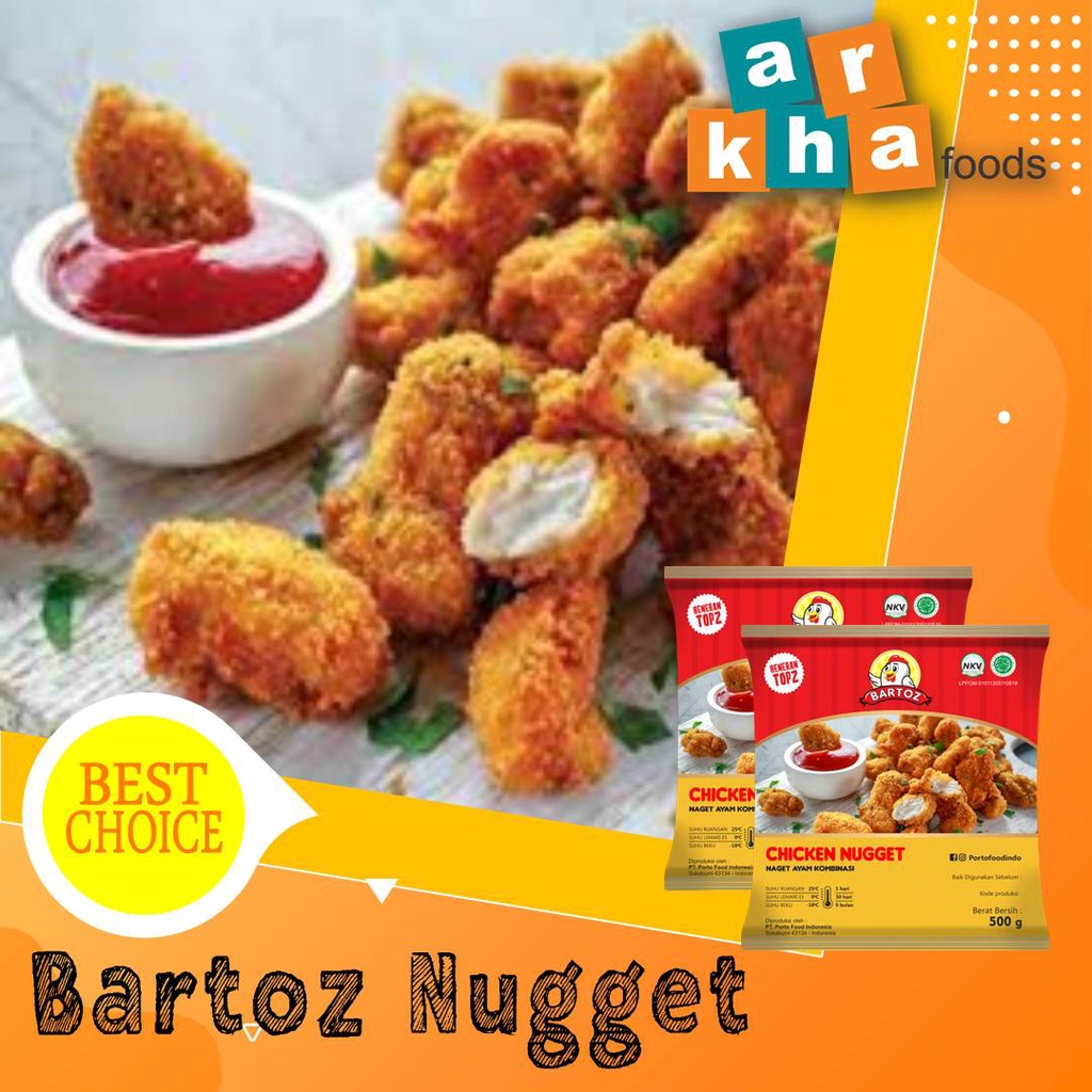 

BARTOZ CHICKEN NUGGET 500gr