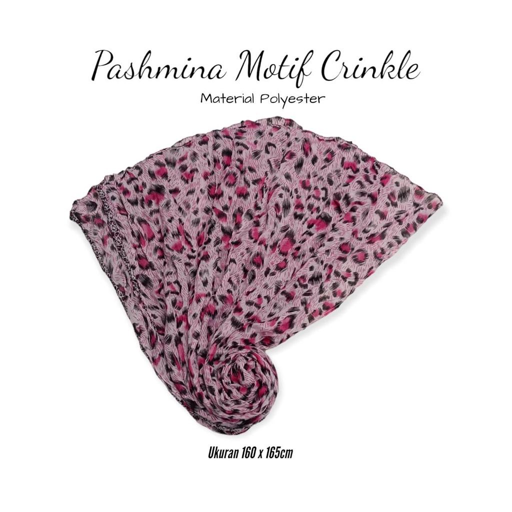 Hijab Pashmina/Kerudung Pashmina 170cm x 65cm