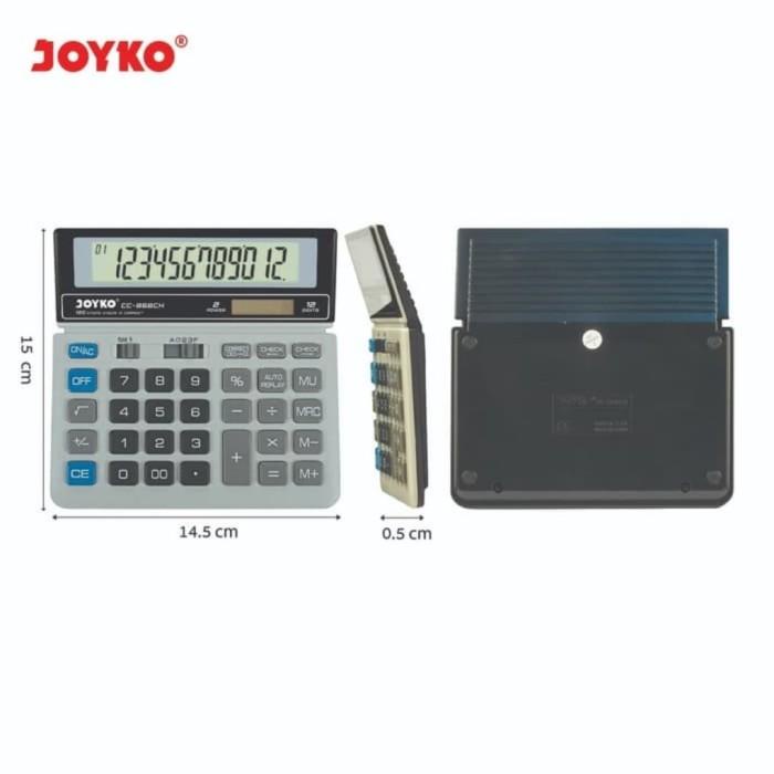 

Kalkulator JOYKO CC868CH 12Digit/Calculator JOYKO ORI Check Correct
