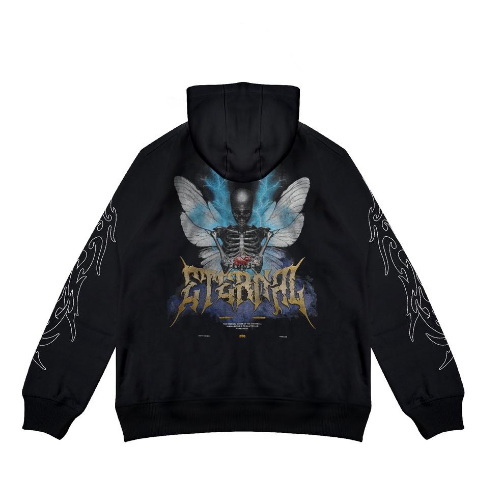 TERBARU GRDT Eternal Hoodie Black