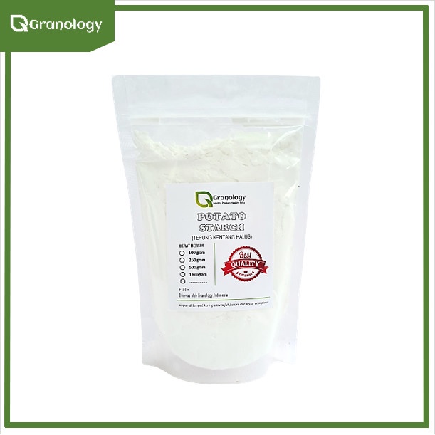 Tepung Kentang Halus / Potato Starch (500 gram) by Granology