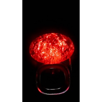 Cincin Batu Akik Pecah Seribu Merah Siem FS340