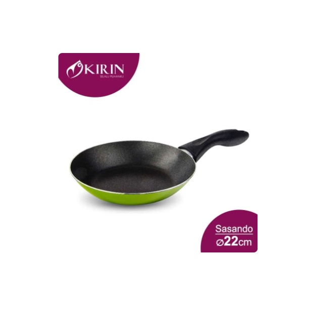 KIRIN FRYPANSASANDO22CM WAJAN TEFLON / WAJAN ANTI LEGKET