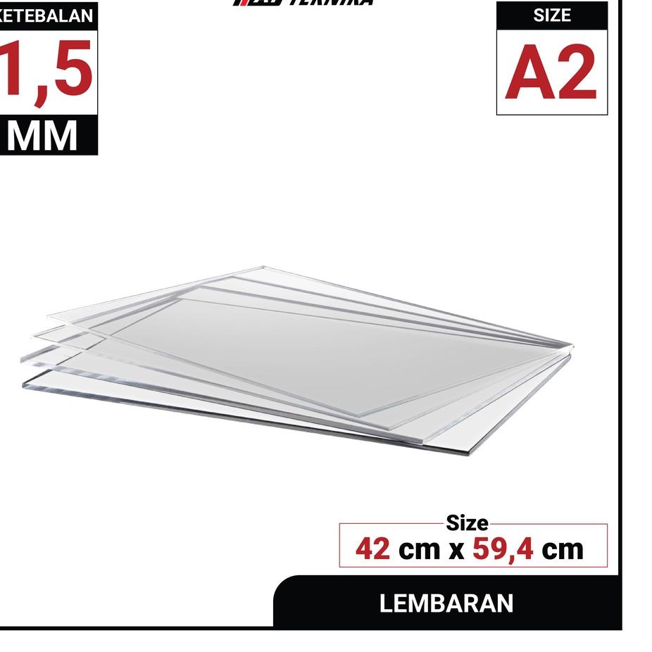 

Langsung pesan LEMBARAN ACRYLIC / AKRILIK A2 1.5MM TRANSPARAN GROSIR BERKUALITAS
