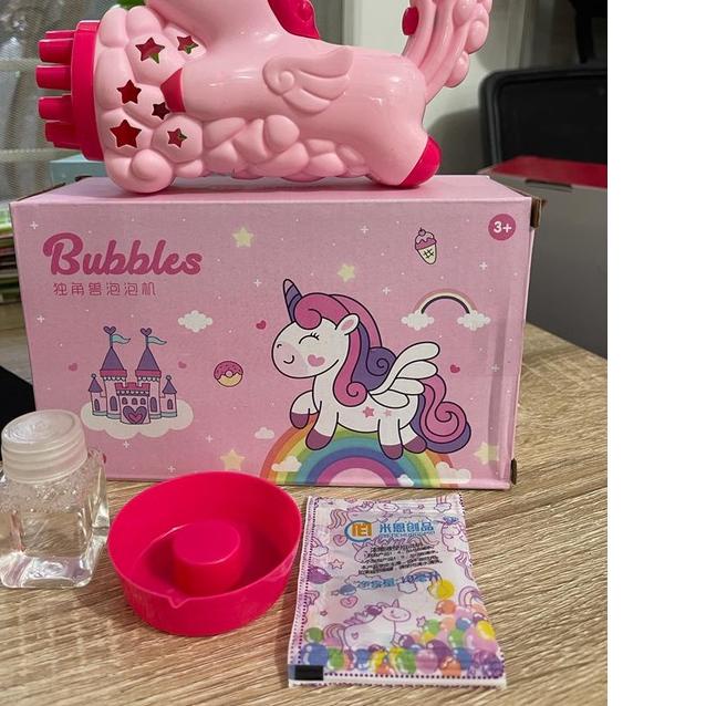 ♬ Mainan Bubble UNICORN Tembakan Balon Gelembung Sabun / Tembakan Balon ♢