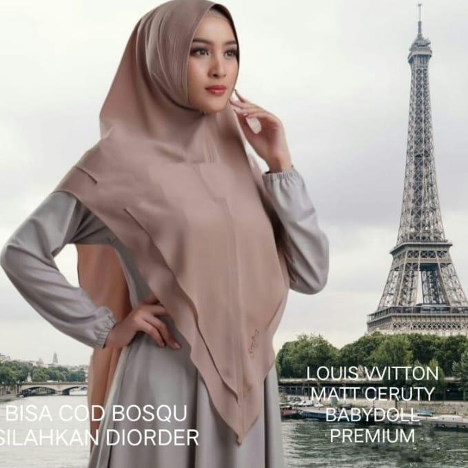 RECOMENDED HIJAB INSTAN CERUTY 2 LAYER/KHIMAR 2 LAYER PET JUMBO XL/BERGO 2 LYER PET CERUTY/KHIMAR LV