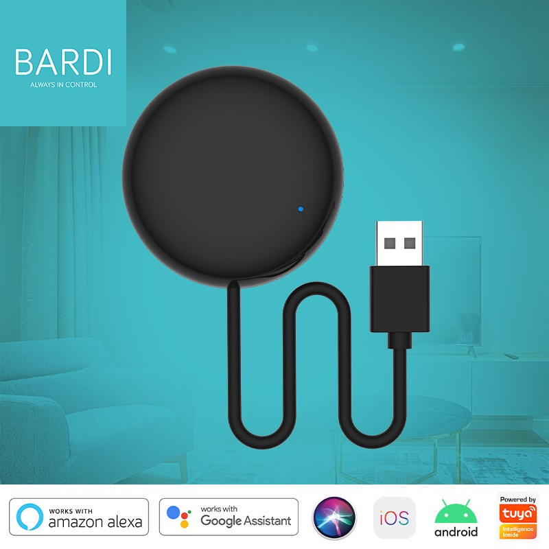 BARDI Smart UNIVERSAL IR REMOTE Wifi Wireless IoT For Home Automation