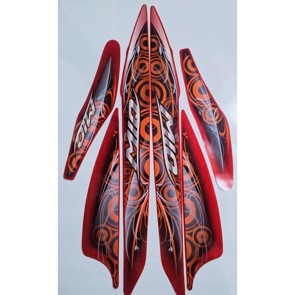 STIKER STRIPING YAMAHA MIO SPORTY 2011 FULL STIKER LIS BODY MOTOR MIO SPORTY 2011 STANDAR