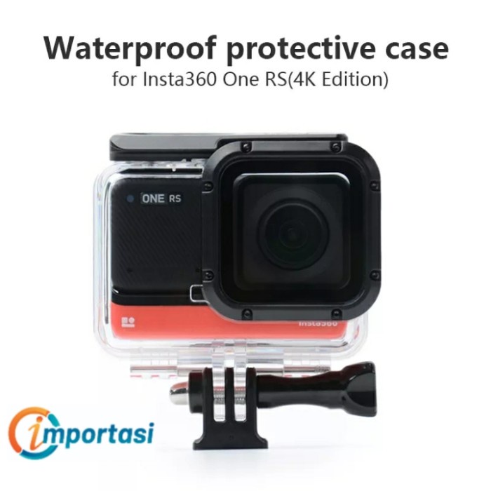 Waterproof Case Insta360 One RS 4K 360 Edition Underwater Dive Casing - 360 Edition