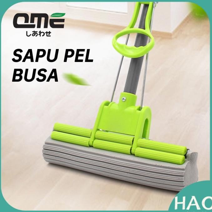 Qme Alat Pel Pembersih Lantai Pengering Lantai Sodok Mop Serbaguna