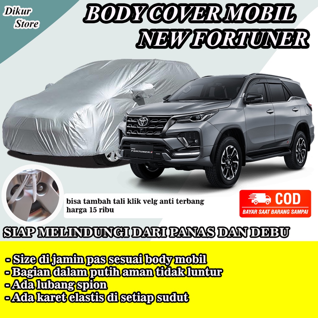 Selimut Sarung Mobil Fortuner / Body Cover Mobil / Sarung / Selimut Mobil Fortuner / Cover Mobil For