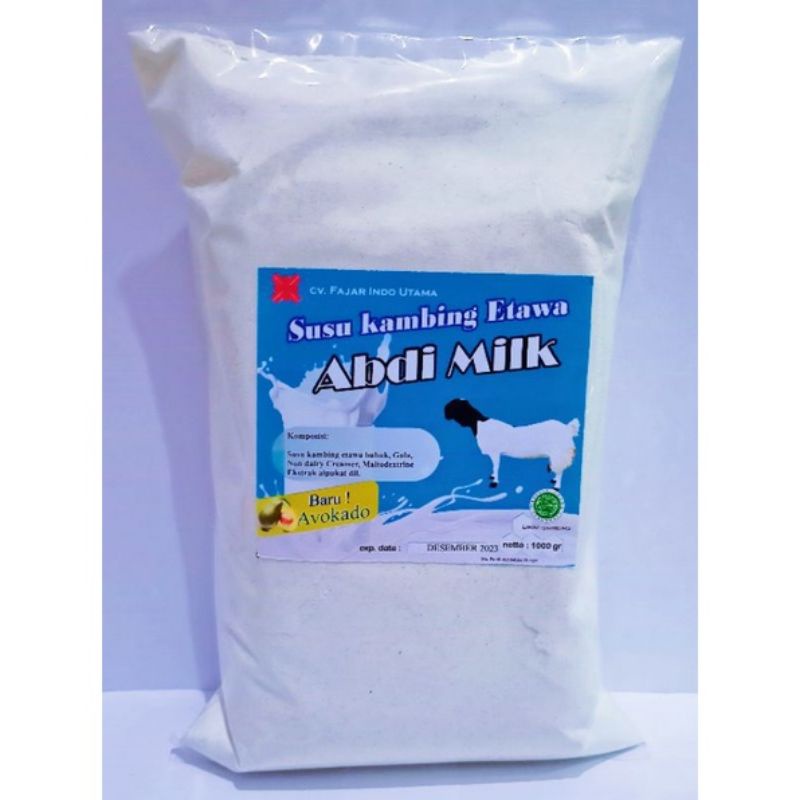 

Susu Kambing Etawa Grade 2 Rasa Avokado