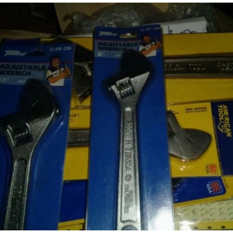 kunci Inggris TENKA 8 inch adjustble wrench MADE IN JAPAN