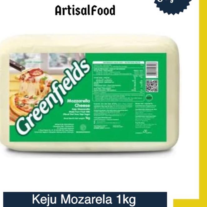 

✫ Greenfields Keju Mozarella Mozzarella Cheese Greenfield 1kg ☋