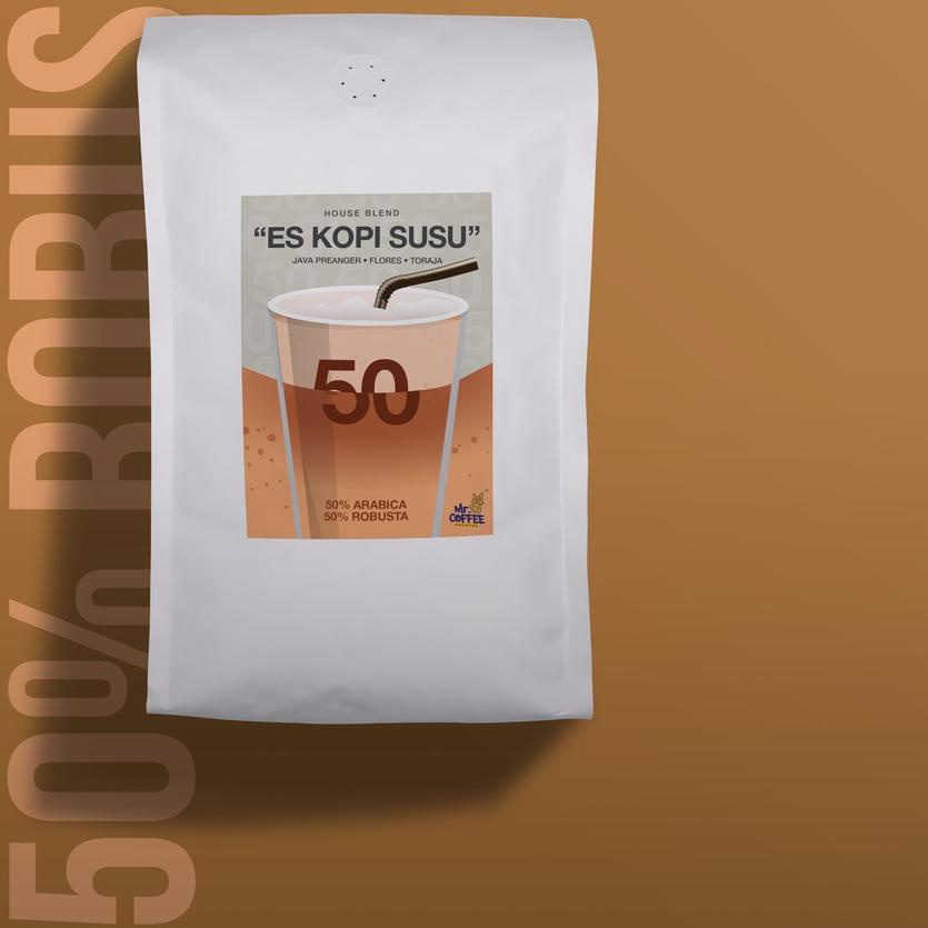 

▼ Kopi House Blend 1Kg Es Kopi Susu | Espresso Arabika robusta MroCoffee ✴
