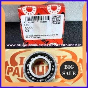 last stok BEARING FAG 6003 C3 PORTUGAL ORIGINAL LAKER LAHER NOKEN AS 6003 C3 JUPITER Z 110 CC FAG OR