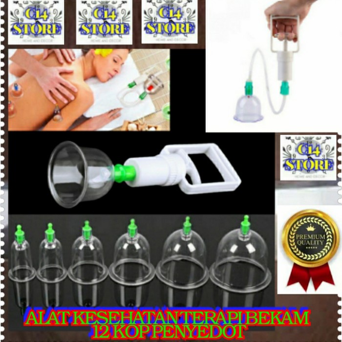 ALAT BEKAM KOP ANGIN ISI 12 - ALAT KESEHATAN BEKAM 12 KOP