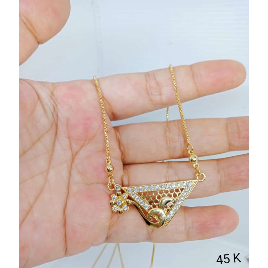 KALUNG KOYE PERHIASAN IMITASI LAPIS EMAS