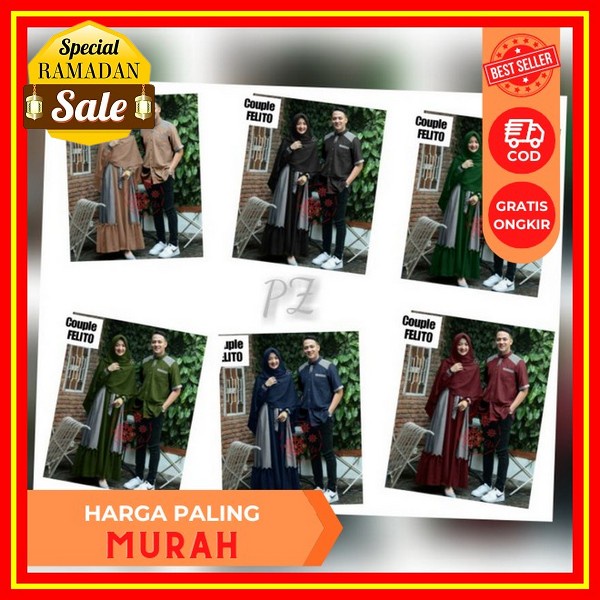 Baju Koko Dan Gamis Sarimbit Figure Nibras Terbaru Set Keluarga Couple Famset Terracotta Lebaran 202