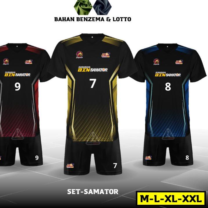 Star STM-18 SET CARBON SAMATOR PROLIGA SETELAN VOLLY DEWASA SETELAN JERSEY VOLLY SETELAN VOLI SETELA