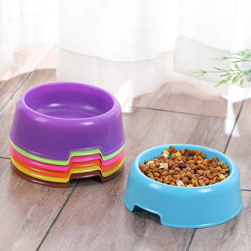 T&amp;Y Tempat Makan Kucing Anjing Mangkok Minum Hewan Doggy Lucu Mangkok Makan Hewan Single Pet Food Bowl Import Murah