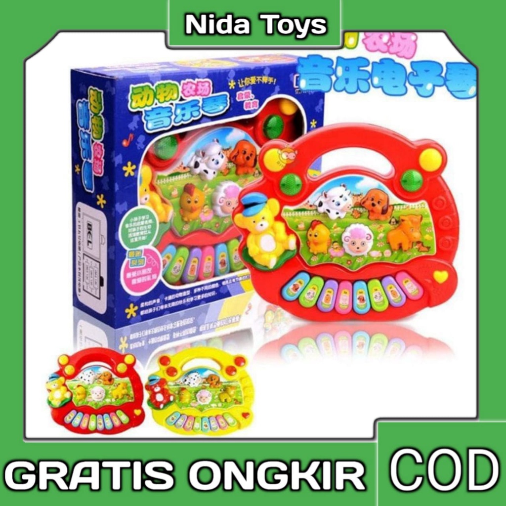 Mainan Anak Piano Musik Animal Musik Piano bayi Piano animal