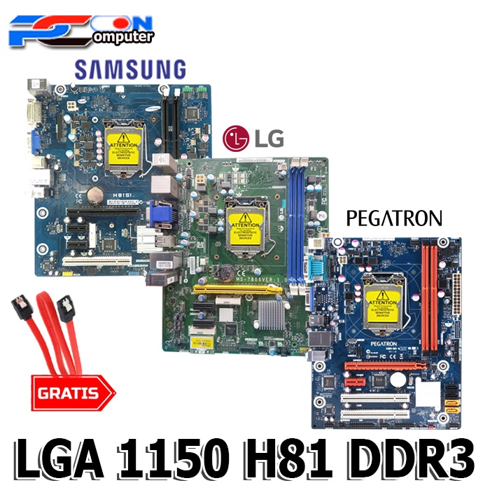 Motherboard Mainboard Mobo Intel LGA 1150 H81 OEM SAMSUNG Onboard