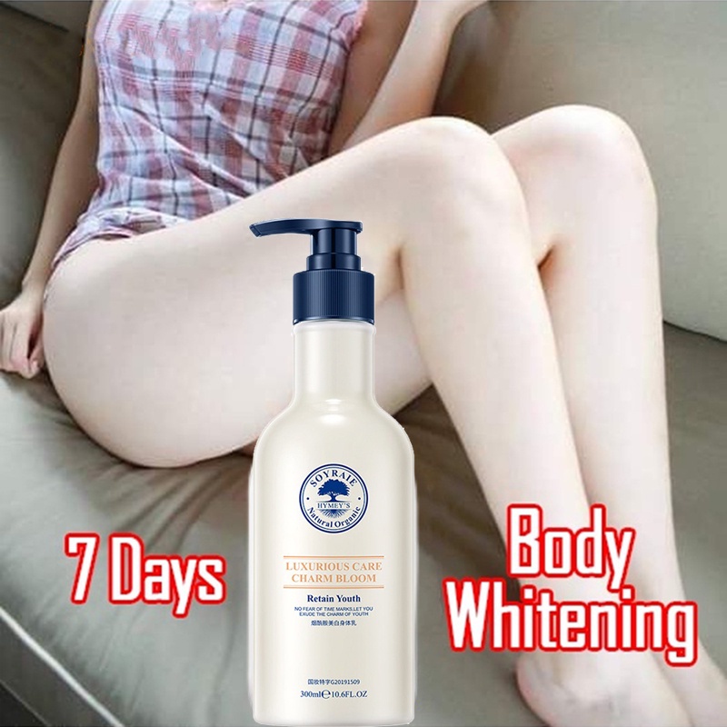 Lotion pemutih Badan Perawatan Badan Pelembab Body Whitening Lotion Pemutih permanen Krim pemutih 300ML Menghilangkan Kulit Kusam Dan Merinding Pemutih perawatan Kulit Halus Dan Nyaman Mencerahkan Warna Kulit Wangi Tahan lama Body Whitening Lotion