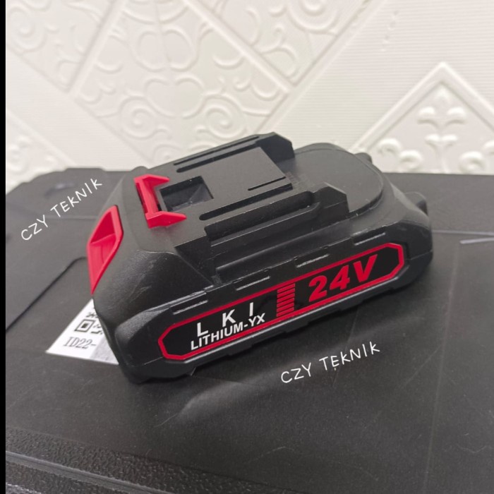 Baterai cordless 24 volt baterai Jet cleaner mailtank