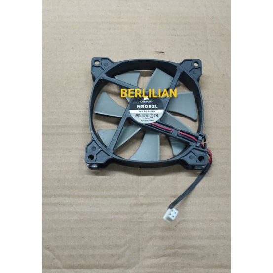 Kipas FAN 9cm DC 12V 0,22A merek CORSAIR kipas Untuk Komputer Made in China