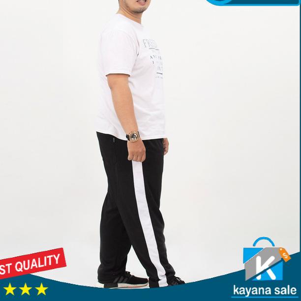 ⅍ Celana Panjang Jogger Training pria BIG SIZE - Big Size Training -Celana Joger ukuran Jumbo Pria- 