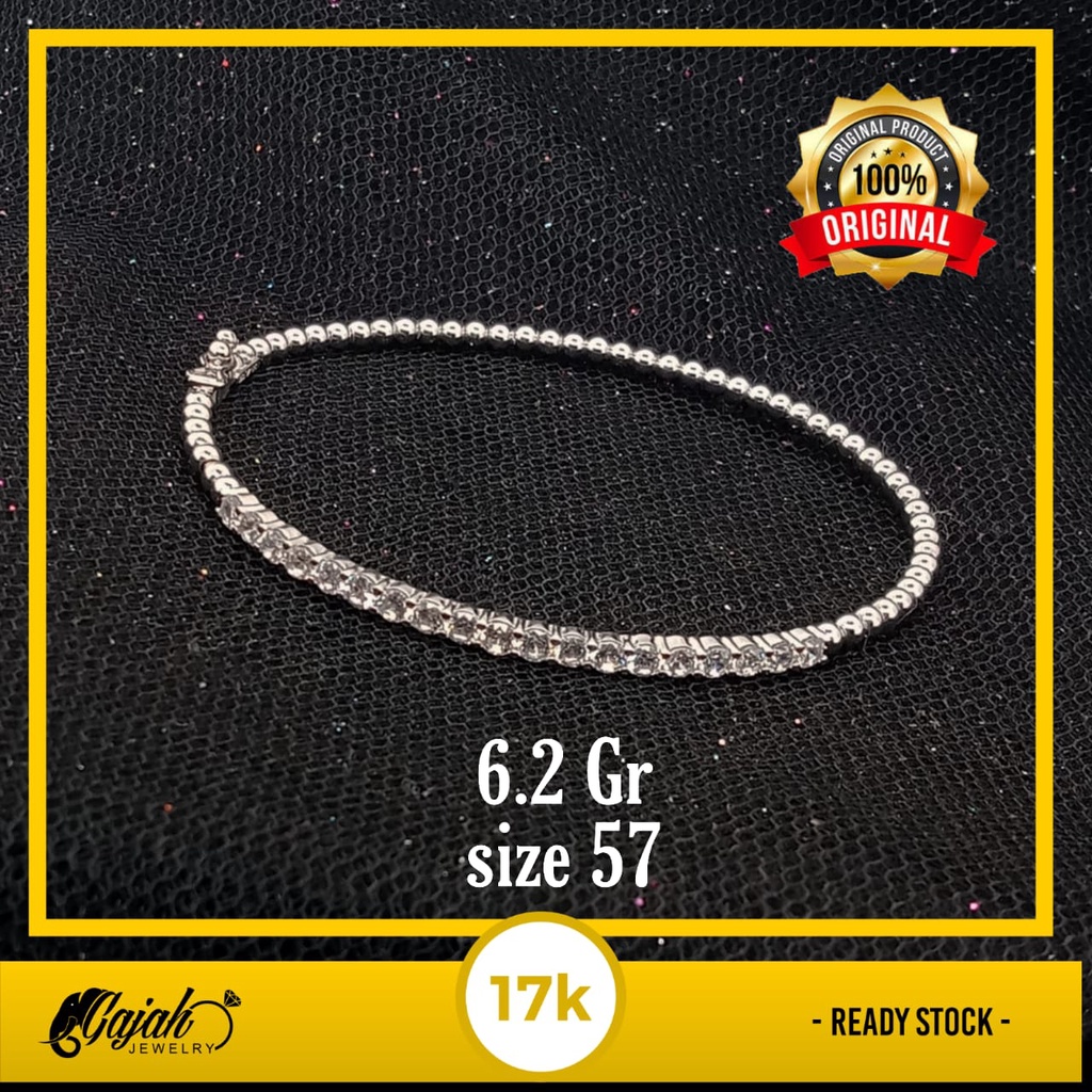 Gelang emas 17k - 6.2 gr kadar 750 - 4251