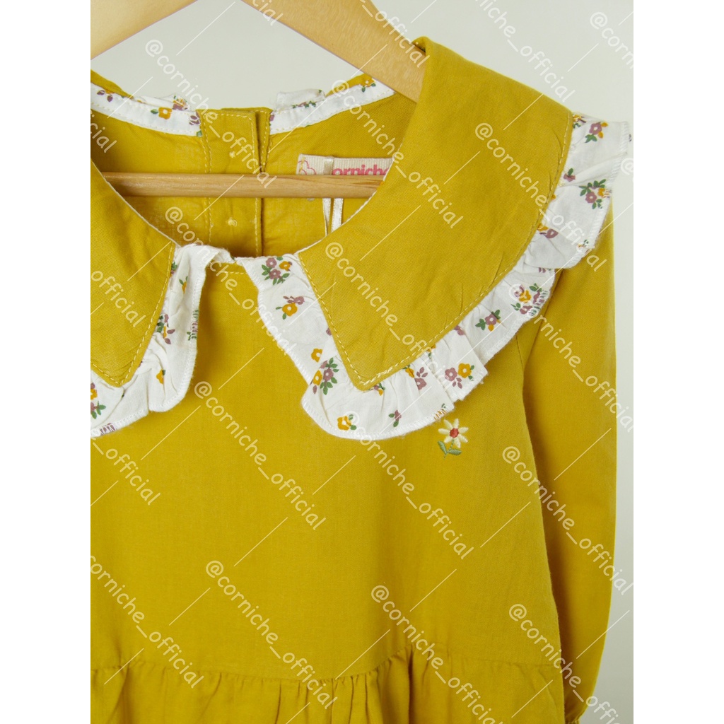 Corniche Kids Melany Dress Kids Bright Gold - TH K50136